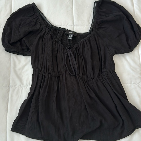 Forever 21 Tops - Forever 21 Peasant Top, Size 1X